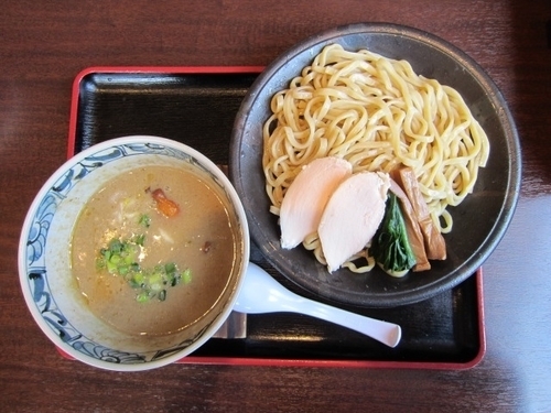 「鶏搾り(中盛) 850円」@麺道 麒麟児の写真