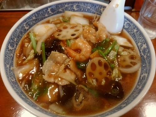 「広東麺880円」@えびす飯店の写真