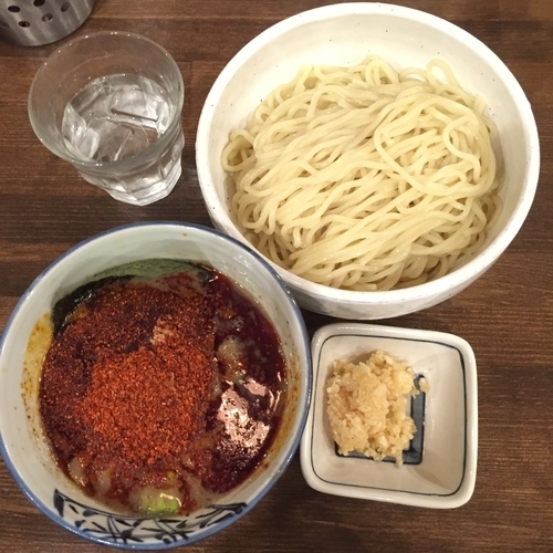 「辛辛魚つけめん＋ニンニク」@麺処 井の庄の写真