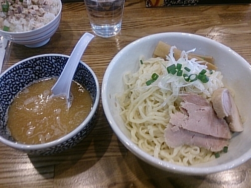 「鯛しおつけ麺 大盛」@めんごころ なつの写真
