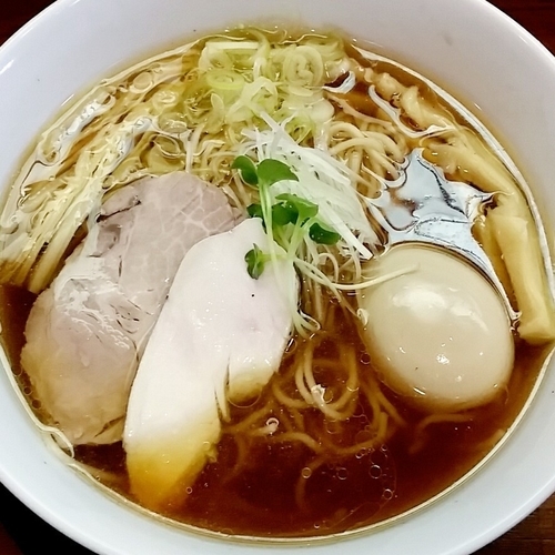 「味玉醤油そば　８６０円」@麺匠 たいらの写真