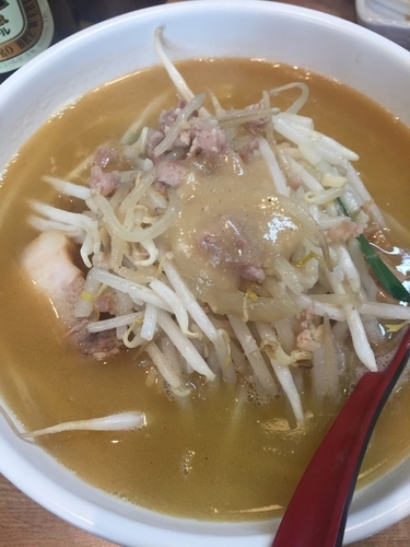 「味噌ラーメン、ヤサイ」@味噌麺処 楓の写真