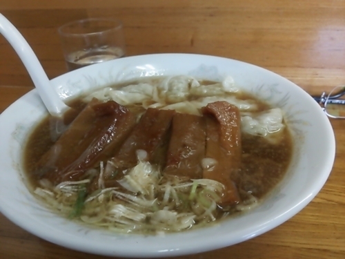 「上シナチクワンタン麺」@大幸の写真