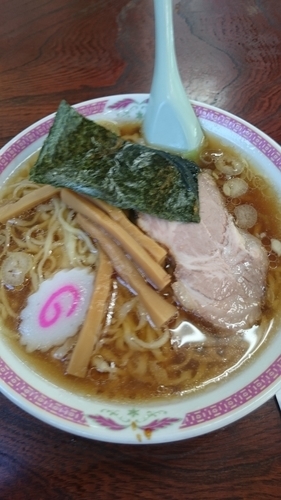 「ラーメン 600円」@宝来軒の写真