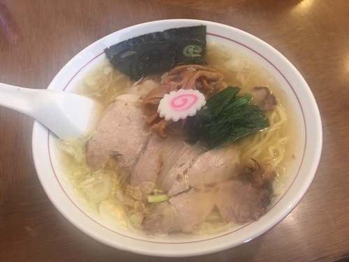 「しおラーメン¥700」@オランダ亭の写真