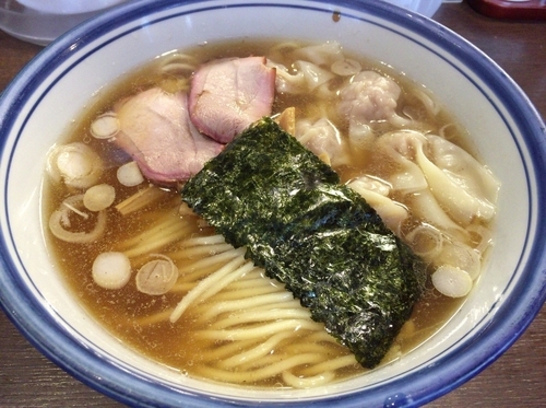 「わんたん麺 醤油」@麺屋 はやしまるの写真