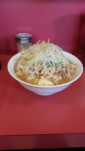 「小ラーメン700円(ヤサイニンニクアブラ)」@ラーメン二郎 ひばりヶ丘駅前店の写真