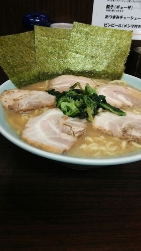 「中盛チャーシューメン 950円」@六七家の写真