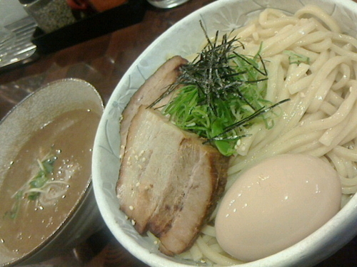 「味たまつけ麺、大盛」@麺や 庄のの写真