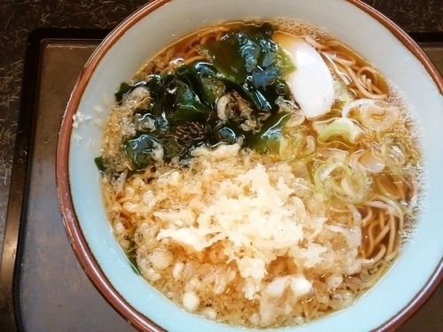 「たぬきそば」@文殊 亀戸店の写真