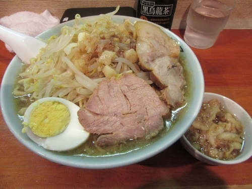 「ラーメン（８５０円）」@ラーメン富士丸 西新井大師店の写真
