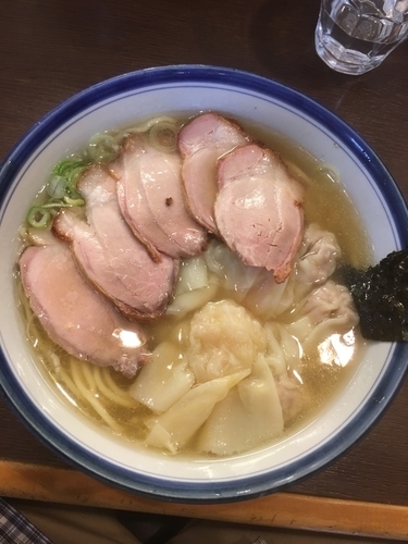 「ミックスワンタンチャーシュー麺1280円」@麺屋 はやしまるの写真