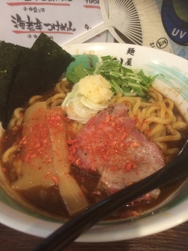 「[GW限定第二弾]海老油らぁめん」@自家製麺 麺屋 利八の写真