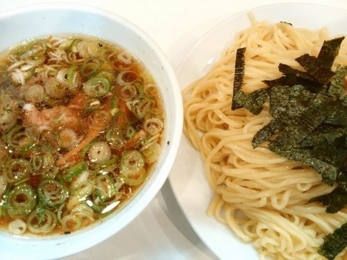 「ざるらぁめん（大盛）」@らぁめん ほりうち 新橋店の写真