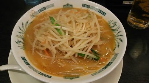 「味噌ラーメン」@日高屋 成増北口店の写真