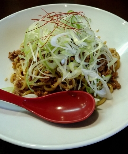 「汁なし担々麺」@札幌熟成みそラーメン 匠麺 百家の写真