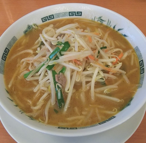 「味噌らーめん 500円」@中華食堂 日高屋 東大和店の写真