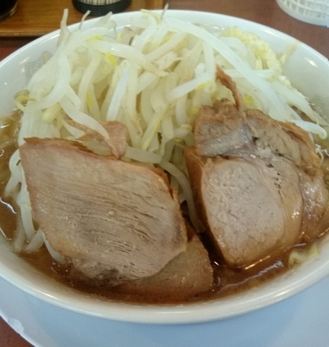 「小ラーメン　ニンニク」@ラーメン 豚珍の写真