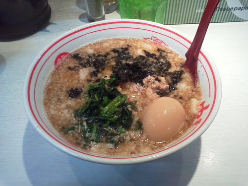 「背脂中華 740円」@蒙古タンメン中本 品川店の写真