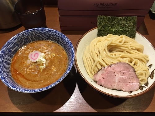 「辛つけめん」@俺の麺 春道の写真