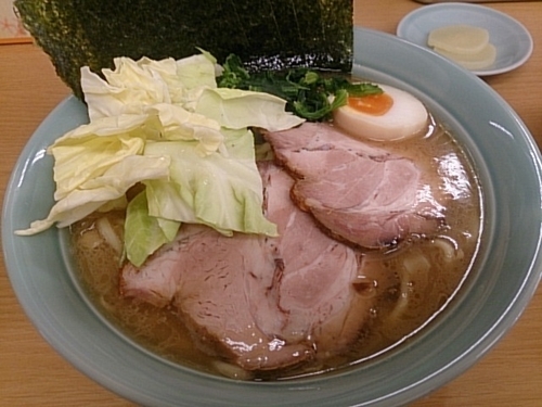 「ラーメンセット(中盛) 油少な目」@きら家の写真