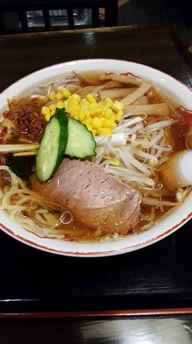 「激辛冷しらーめん」@栄屋本店の写真