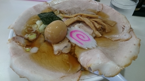 「チャーシューメン780円＋煮玉子100円」@ラーメン そばよしの写真