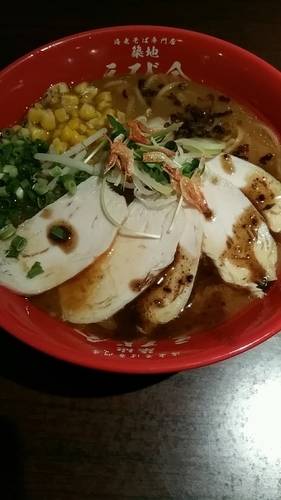 「みそ海老そば」@海老そば専門店 築地 えび金 立川店の写真