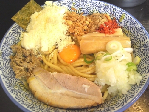 「カレーまぜそば（大；300g）￥850」@狼煙 〜NOROSHI〜の写真