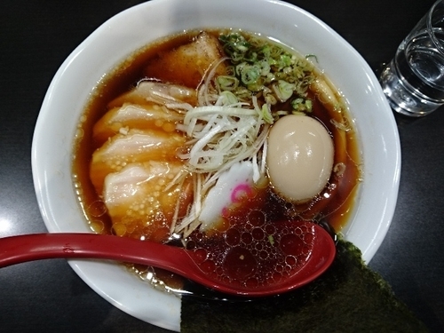 「特 生醤油採麺」@超純水採麺 天国屋の写真