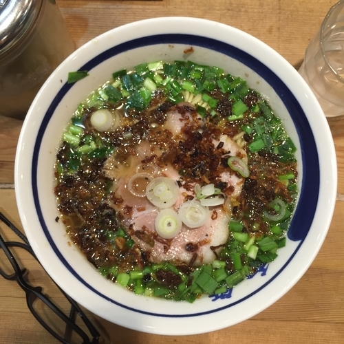 「ニラそば」@和風ラーメン 和鉄の写真