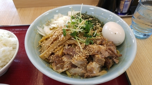 「ませそば中盛り」@匠家の写真