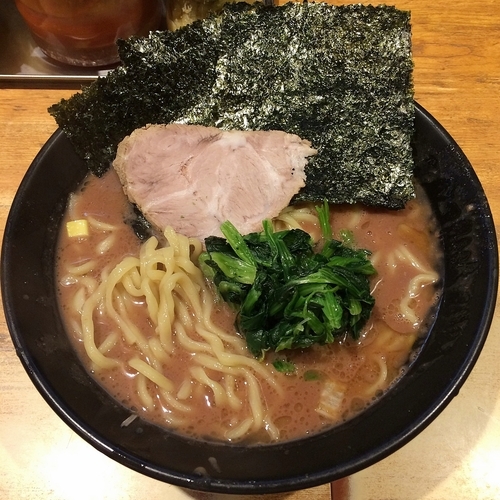 「ラーメン　￥７００」@横浜家系らーめん 武道家の写真
