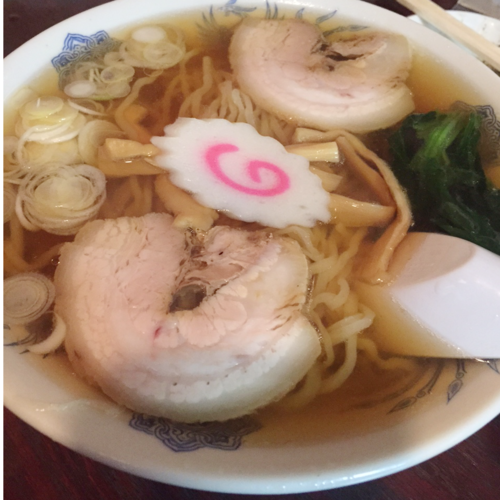 「ラーメン　680円」@佐野ラーメン 飛龍の写真