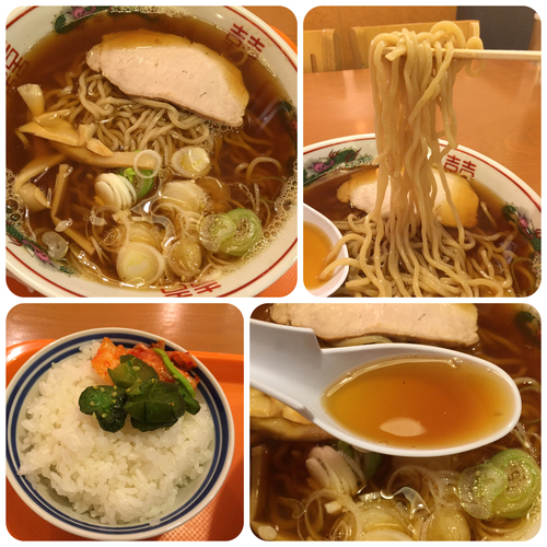 「中華そば金(大盛)¥750」@青森ラーメン にぼ銀の写真