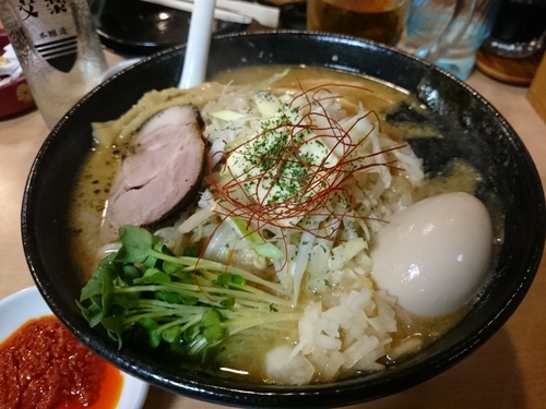 「【GW限定】あさりバター味噌そば800円＋その他いろいろ」@麺屋 鶏口の写真