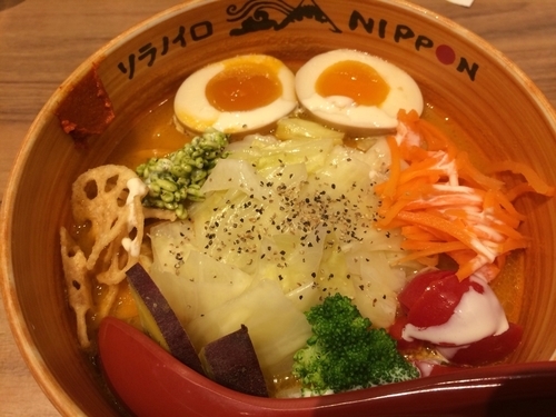 「特製ベジソバ(1100円)」@ソラノイロ NIPPONの写真