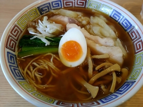 「特製中華そば1000円」@ほっこり中華そば もつけの写真