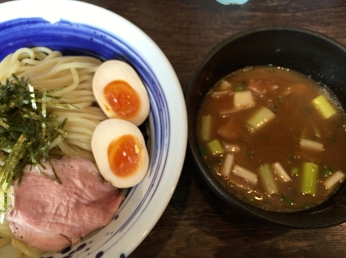 「味玉つけ麺  （柚子）」@麺処 景虎 戸塚安行店の写真