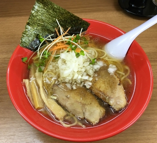 「煮干中華そば」@熱血らーめん in Yokohamaの写真