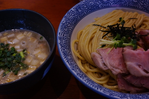 「ちゃーしゅーつけ麺（柚子風味）＋中盛」@麺処 ほん田の写真