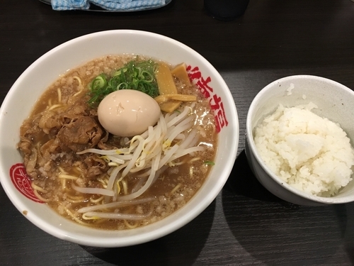 「肉玉そば 800円」@徳島中華そば 徳福 神田店の写真