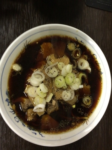 「中華そば 750円 半ライス100円」@西町大喜 西町本店の写真