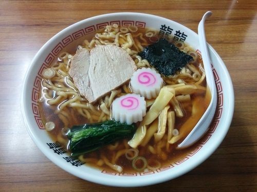 「中華そば大盛　700円」@みやご食堂の写真