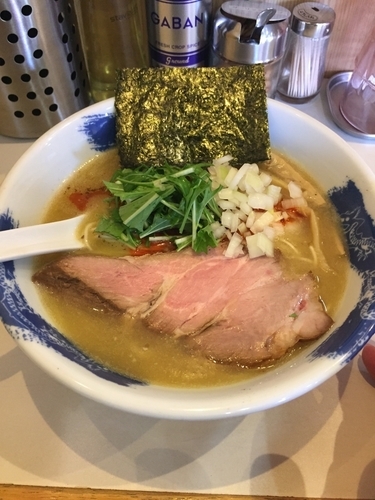 「濃厚辛味塩ラーメン」@麺屋 扇 SENの写真