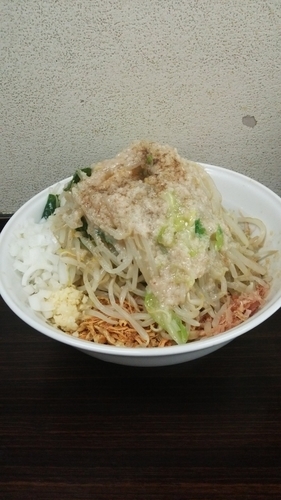 「まぜそば大盛」@らーめん虎丸の写真