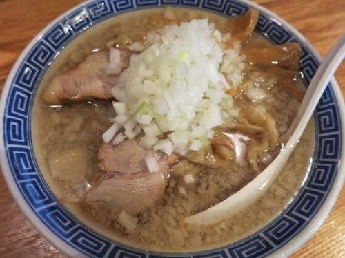 「新潟背脂煮干し （を化調抜きで）　　800円」@神保町 可以の写真