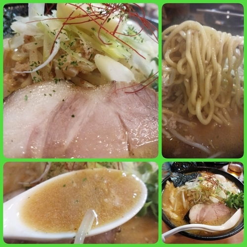 「【GW限定】あさりバター味噌そば＋辛味」@麺屋 鶏口の写真