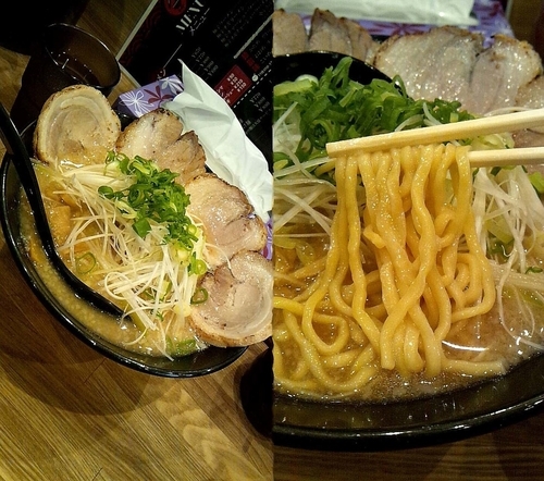 「『ネギチャーシューラーメン 太麺(￥980)』」@とんこつラーメン無極 西台の写真