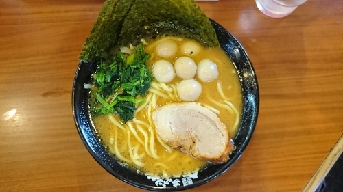 「ラーメン（￥680）+うずら増し（￥80）」@町田商店 本店の写真